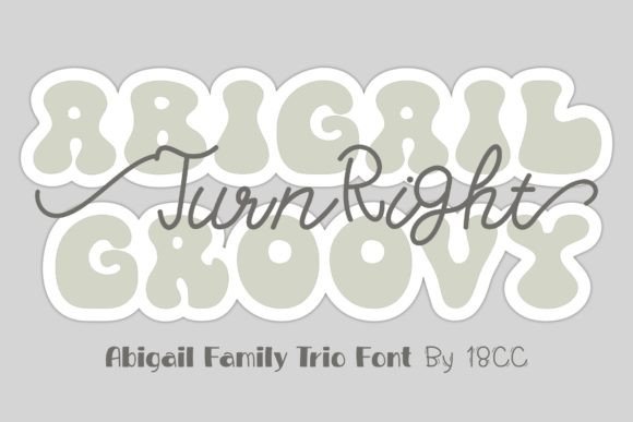Abigail Groovy: The Playful Display Font That Elevates Small Business Branding
