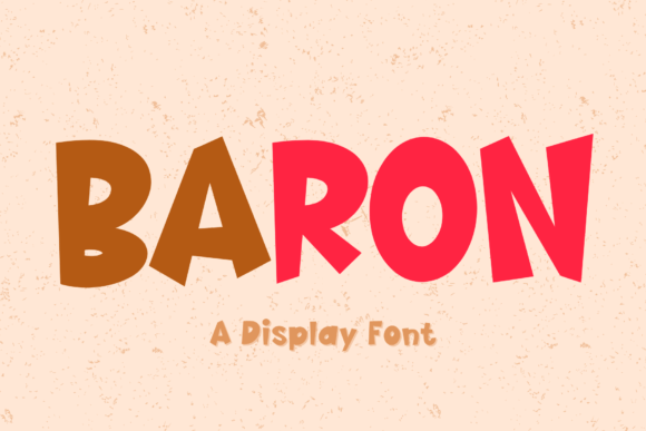 Baron Display Typeface: Elevating Digital Brand Identity