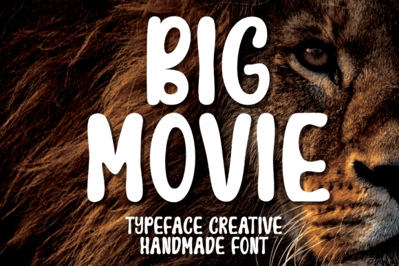 Big Movie: A Handwritten Display Font for Modern Web Projects