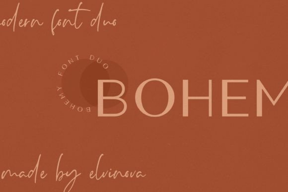 Bohemy Typeface Review: Elevating Brand Identity in Digital Campaigns