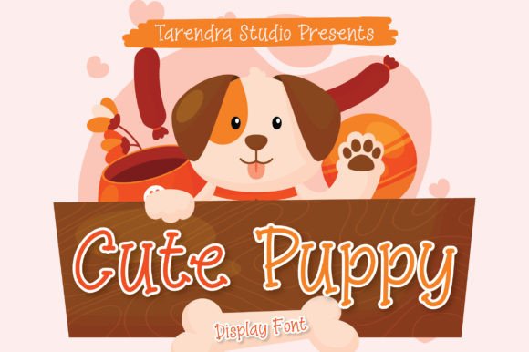 Cute Puppy: A Modern Display Typeface for Engaging Web Design