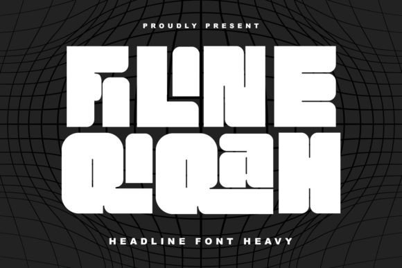 Filine Qiqah: A Bold Display Typeface for Modern Brand Identity
