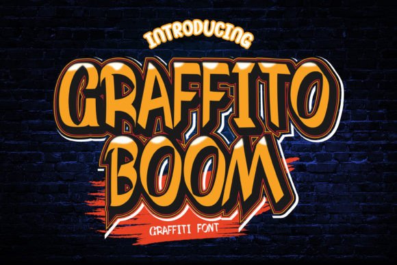 Graffito Boom: The Bold Display Typeface for Standout Branding