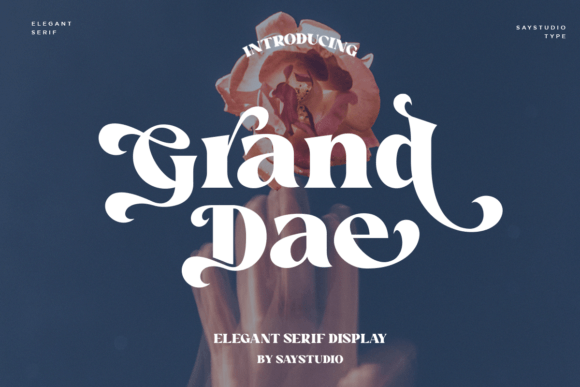 Grand Dae: Bold Display Typeface for High-Impact Web Design