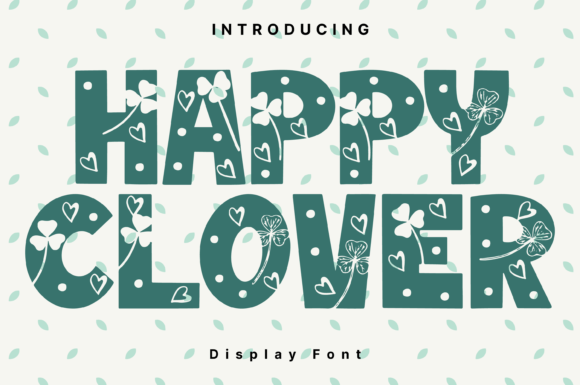 Happy Clover: A Whimsical Handwritten Font for Digital Branding