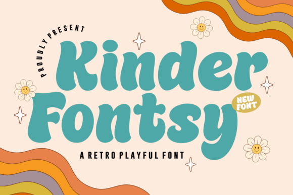 Kinder Fontsy: The Retro Typeface That Brings Playful Energy to Campaigns