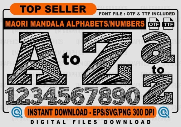 Maori Mandala Typeface: Elevate Your Brand Identity