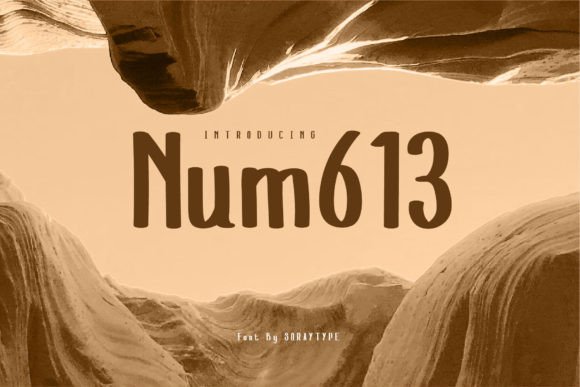Num613: The Handmade Marker Font for Authentic Small Business Branding