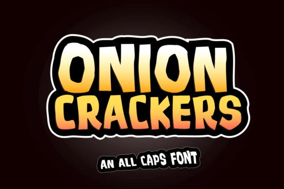 Onion Crackers: A Bold Display Typeface for Impactful Web Design