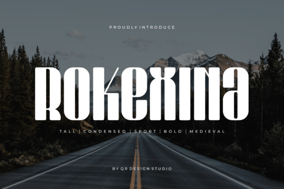 Rokexina: A Bold Display Font for Authentic Brand Identity