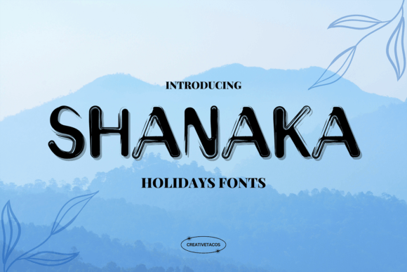 Shanaka: The Modern Brush Typeface for Handmade Branding