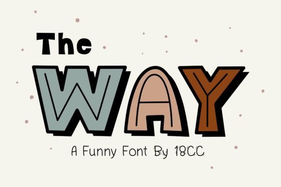 The Way: A Premium Display Font for Polished Brand Identity