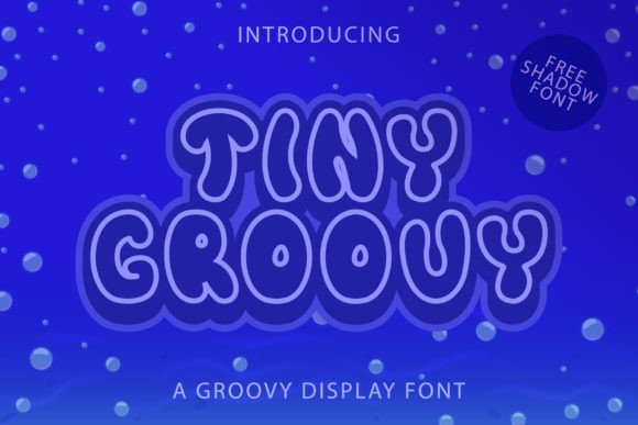 Tiny Groovy: The Retro Display Font for Bold Brand Identity