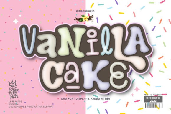 Vanilla Cake Typeface Review for Digital Brands