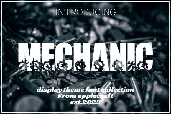 Why Mechanic Is the Bold Display Font Your Editorial Layout Needs